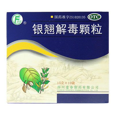 【逢春】银翘解毒颗粒15g*10袋/盒