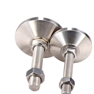 D30正宗304不锈钢小型调节脚地脚固定脚杯支撑脚M6M8