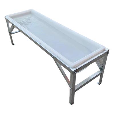 友牧加厚加长羊槽带支架牛槽