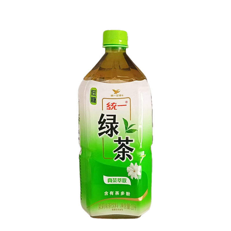 统一绿茶1L*2瓶1升统一冰红茶