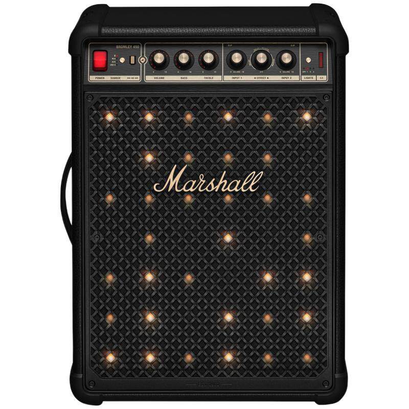 MARSHALL BROMLEY 450派对音箱把手式户外便携蓝牙音响低音炮