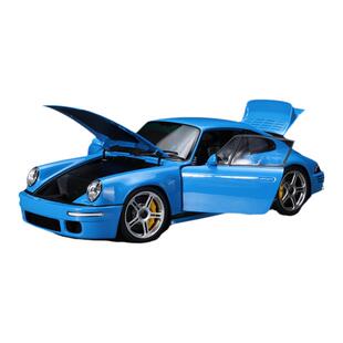 Almost Real AR似真 1:18 保时捷RUF SCR 2018 墨西哥蓝 合金车模