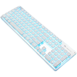 静音键盘有线台式电脑通用笔记本女生办公鼠标套装无声高颜值L1