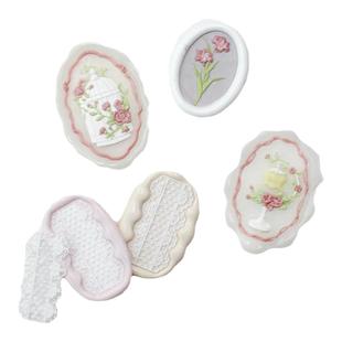 moodtape.蕾丝花灯繁华笼信封印学生书信火漆章mood手帐diy印章