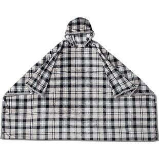 保暖法兰绒办公室可穿披肩空调午睡居家打坐毯子帽子斗篷披风毛毯