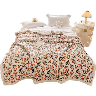 叠石桥毛毯毯子加厚冬季牛奶绒珊瑚绒被子办公室午睡盖毯绒毯铺床