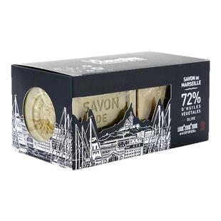 La Corvette乐歌梵马赛皂洗澡香皂手工皂洗脸沐浴洗手三件组