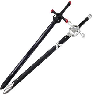 现货圣女黑贞德cos剑白贞德武器佩剑旗子cosplay动漫道具不开刃