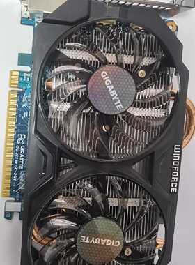 技嘉GV-N75TOC- 2GI成色如图实拍，正常使用包好-议价