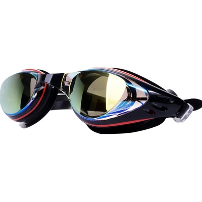 带度数近视泳镜高清防雾泳帽套装