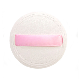 超薄小号皮面香蕉粉饼散粉植绒粉扑干粉定妆粉蜜粉替换粉扑