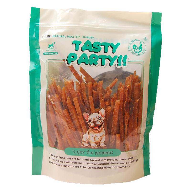 350g价格500g的量！颜色不均工厂特价出的鸡肉切丝500g肉感强