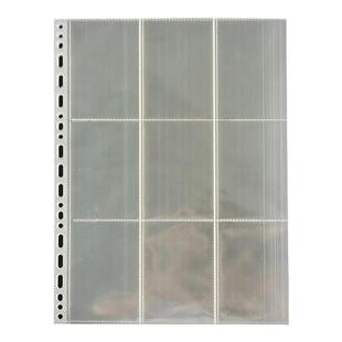 名片收纳册A4卡册卡片收藏册方卡镭射票内页保护膜大容量活页插页