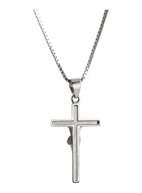 通体一套纯银立体设计罗马项链