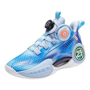 儿童篮球鞋男童鞋夏季网面透气防滑耐磨中大童有摩擦声正品运动鞋