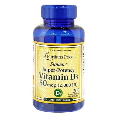 普丽普莱维生素d3胶囊200粒