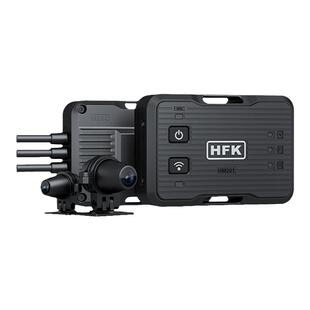 HFK HM502摩托车行车记录仪703夜视高清防抖501防水摩旅机车摄像