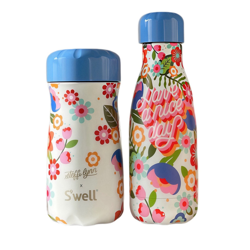 美国Swell联名款保冷吸管杯水杯