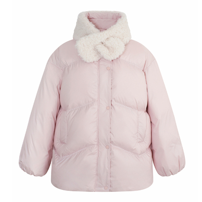 YUZI鱼子云朵鹅绒服90白鹅绒大码