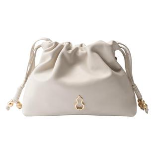 【明星同款】BAMPO半坡如愿云朵包小号 头层牛皮腋下垃圾袋斜挎包