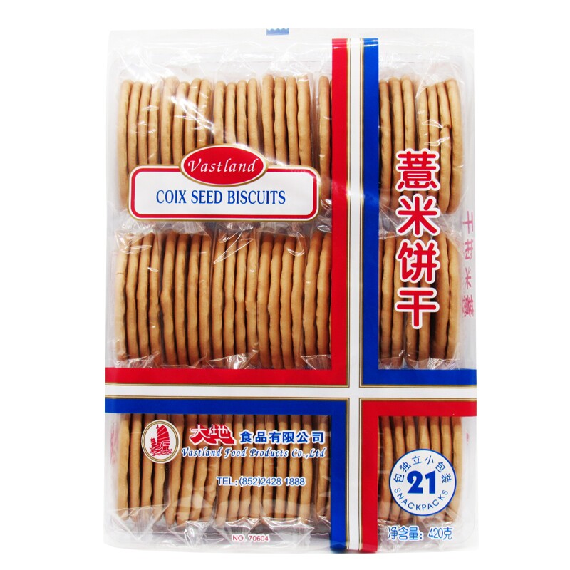 大地薏米饼干零食粗粗杂粮