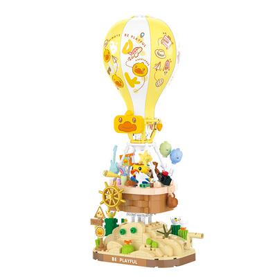贝乐迪B-duck沙漠旅行热气球积木