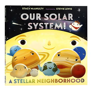 宇宙元素的自白8 我们的太阳系星际家园 英文原版绘本 Our Solar System A Stellar Neighborhood 儿童宇宙元素英语科普读物