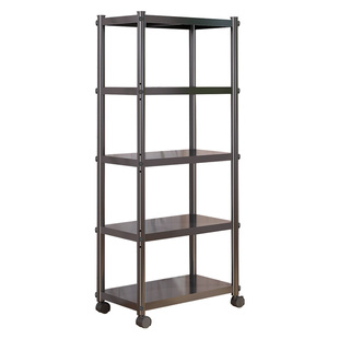 德国厨房置物架窄边夹缝落地多层带轮收纳架20cm窄边柜家用缝隙架