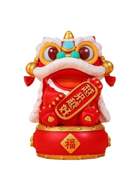 狮狮如意公仔国潮醒狮文创小摆件