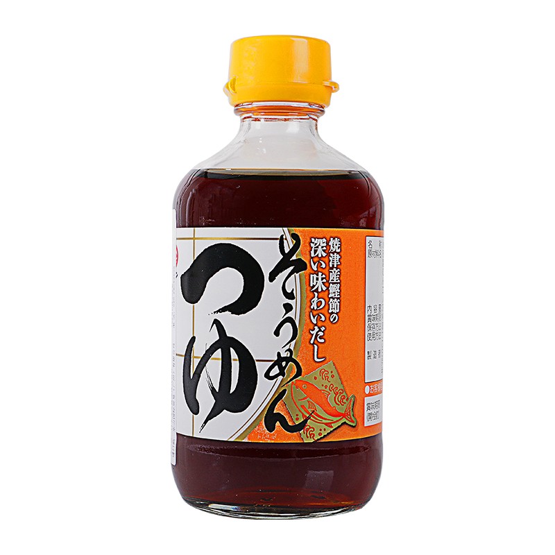 日本进口丸天乌冬面调味汁300ml