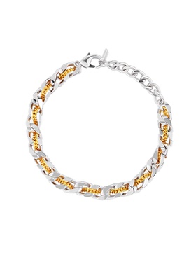 SUKDULI春夏手链拼接链条时尚