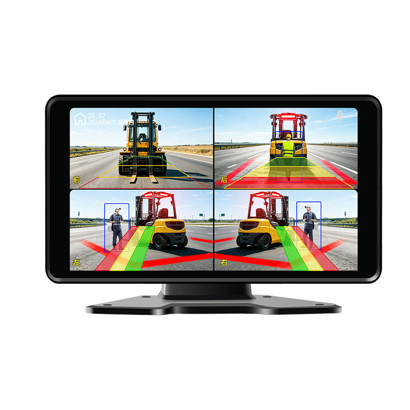 叉车工程车通用四路警示边界灯