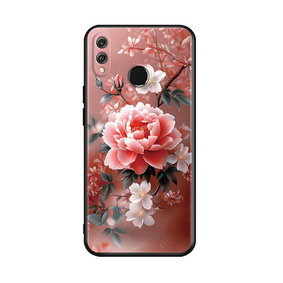 luckrider适用于荣耀8x手机保护套honor8x时尚潮流jsn-al00硅胶软壳。荣誉8×全包防摔jsn-al00a超好看jsn-tl