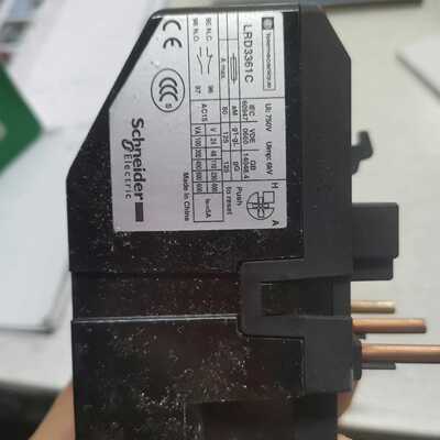 议价施耐德原装LRD3361C热过载继电器维修