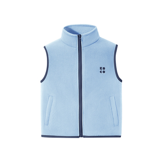 KK树儿童马甲男女童秋冬2026新款宝宝保暖背心外穿轻薄摇粒绒坎肩