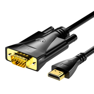 hdmi转vga高清连接线台式电脑笔记本主机连接显示器转换器投影仪