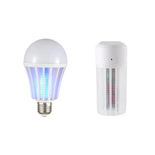 LED电蚊灯养殖场灭蚊灯泡强效连击电网省电仓库厂房商用灭蚊灯泡
