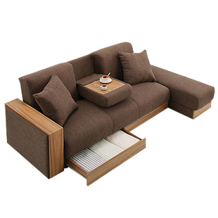 香港直发沙发床布艺折叠拆洗多功能可储物日式小户型客厅沙发