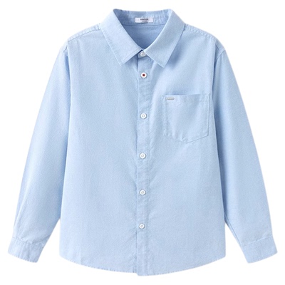 巴拉巴拉衬衫男女童基础百搭上衣