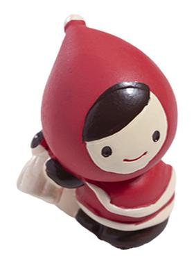 童话故事书小红帽摆件送给小女孩背包卡通可爱创意小摆件新年礼物