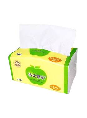 杨氏管家520张可湿水大包抽纸