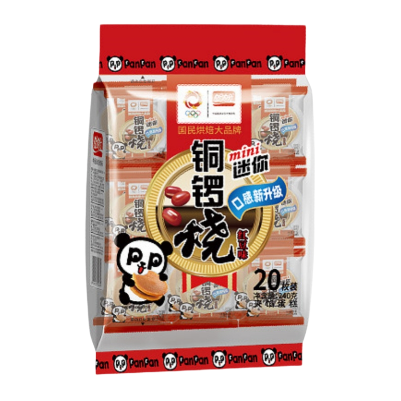盼盼铜锣烧240g20枚独立小包装