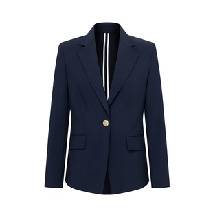 Scofield女装OL通勤小西装一粒扣商务外套套装秋季西装