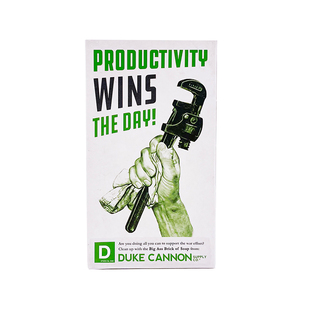Duke Cannon美国Productivity生产力桉树薄荷活力男士香皂沐浴皂