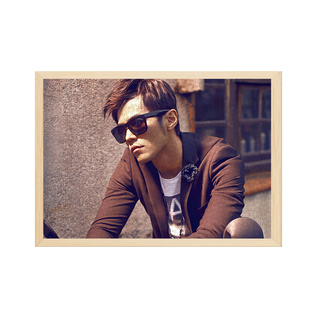 周杰伦木质拼图周边9/35/70/120/200/300/500/700/1000片带相框