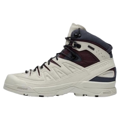 ：萨洛蒙中帮防水透气跑鞋男女