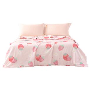 梦洁家纺空调被夏季可水洗夏凉被夏被四季通用被子儿童单人被芯