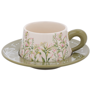 高级咖啡杯高档精致陶瓷杯碟套装情侣对杯子礼盒新婚结婚生日礼物