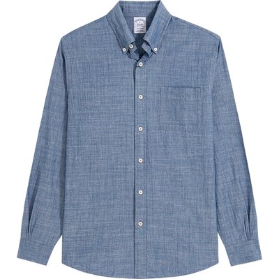 布克兄弟25男士纯棉正装衬衫