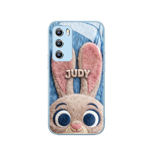 适用opporeno14疯狂动物城2毛绒手机壳findx9朱迪小米17尼克iqoo15pro情侣红米k90兔子警官狐狸vivox300秋冬9